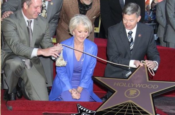 Helen Mirren uhonorowana własną gwiazdą w Alei Sław w Hollywood