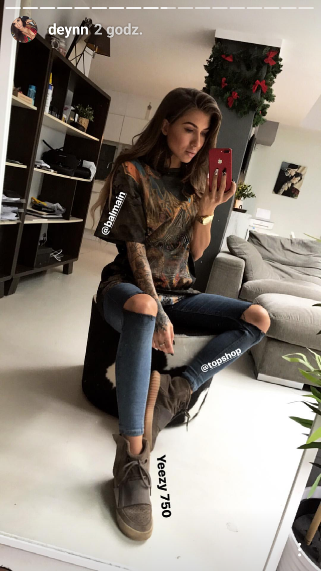 Deynn zmieniła ustawienia konta na Instagramie Deynn zmieniła ustawienia konta na Instagramie