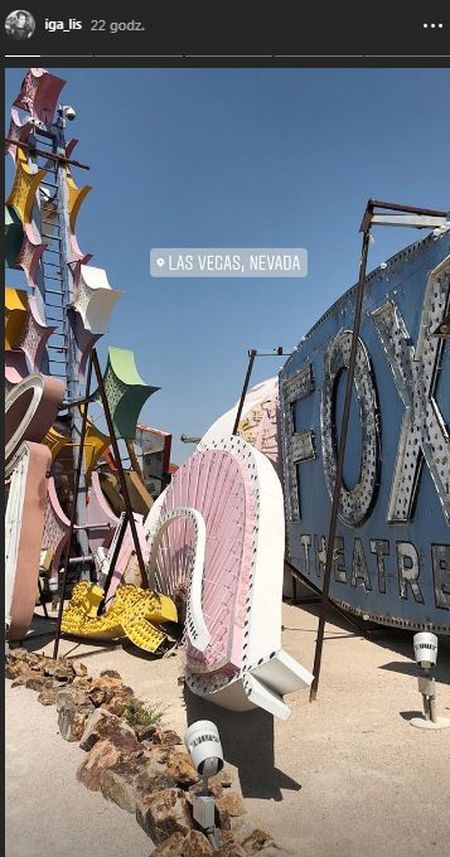 Iga Lis w Las Vegas Iga Lis w Las Vegas