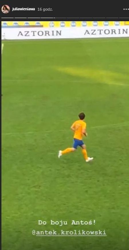 Tak właśnie Julia Wieniawa została... WAG! (ZDJĘCIA)