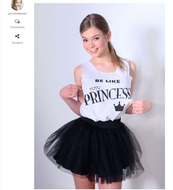 Julia Wróblewska ma WŁASNĄ kolekcję ubrań TUTU Princess Julia Wróblewska ma WŁASNĄ kolekcję ubrań TUTU Princess