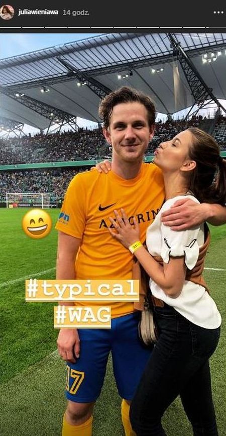 Tak właśnie Julia Wieniawa została... WAG! (ZDJĘCIA)