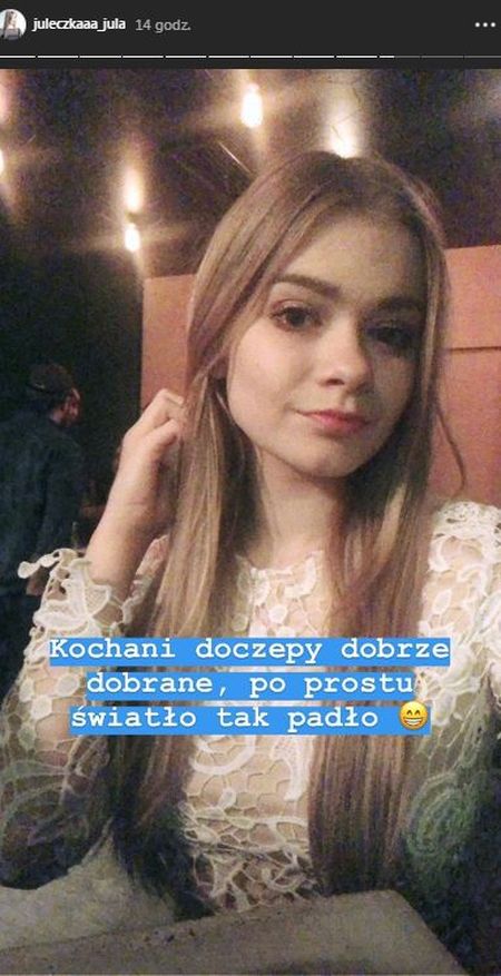 Julia Wróblewska zafundowała sobie DOCZEPY 