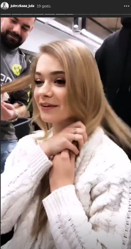 Julia Wróblewska zafundowała sobie DOCZEPY 