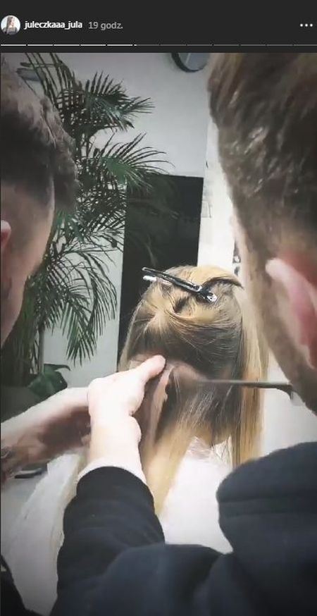 Julia Wróblewska zafundowała sobie DOCZEPY 