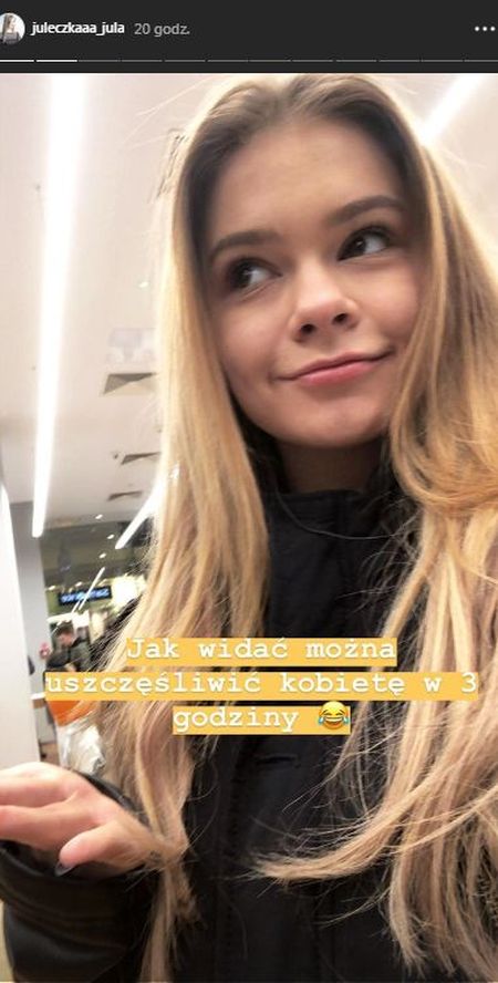 Julia Wróblewska zafundowała sobie DOCZEPY 