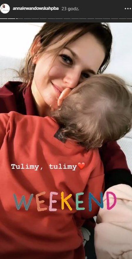 Genialna gra Roberta Lewandowskiego - Anna pokazała, jak kibicowały z Klarą