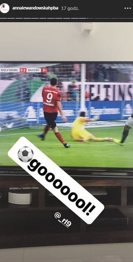 Genialna gra Roberta Lewandowskiego - Anna pokazała, jak kibicowały z Klarą
