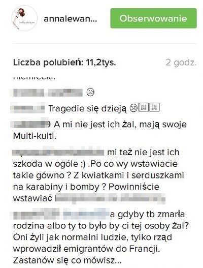 Na profilu Lewandowskiej znów ostra kłótnia: Na profilu Lewandowskiej znów ostra kłótnia: