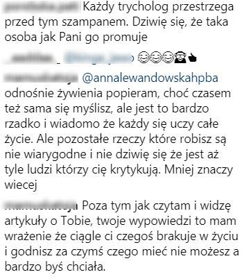 BURZA na Insta Lewandowskiej, poszło o szampon BURZA na Insta Lewandowskiej, poszło o szampon
