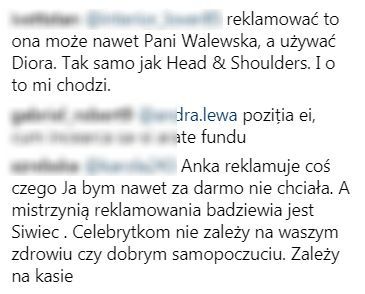 BURZA na Insta Lewandowskiej, poszło o szampon BURZA na Insta Lewandowskiej, poszło o szampon