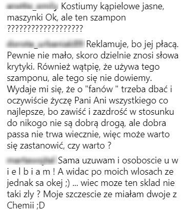 BURZA na Insta Lewandowskiej, poszło o szampon BURZA na Insta Lewandowskiej, poszło o szampon