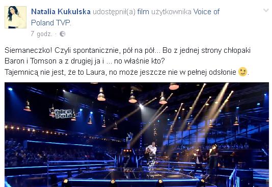 Natalia Kukulska zdradziła płeć i imię dziecka (Facebook)
