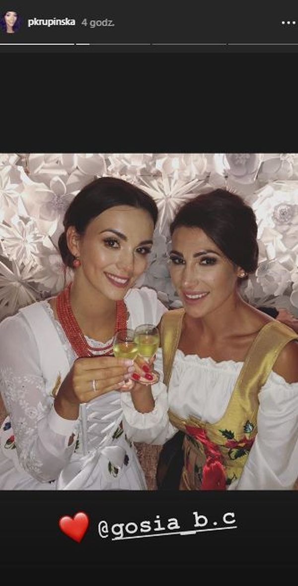 Druga suknia ślubna Pauliny Krupińskiej była raczej skromna