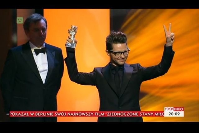 Srebrny niedźwiedź dla Tomasza Wasilewskiego na Berlinare