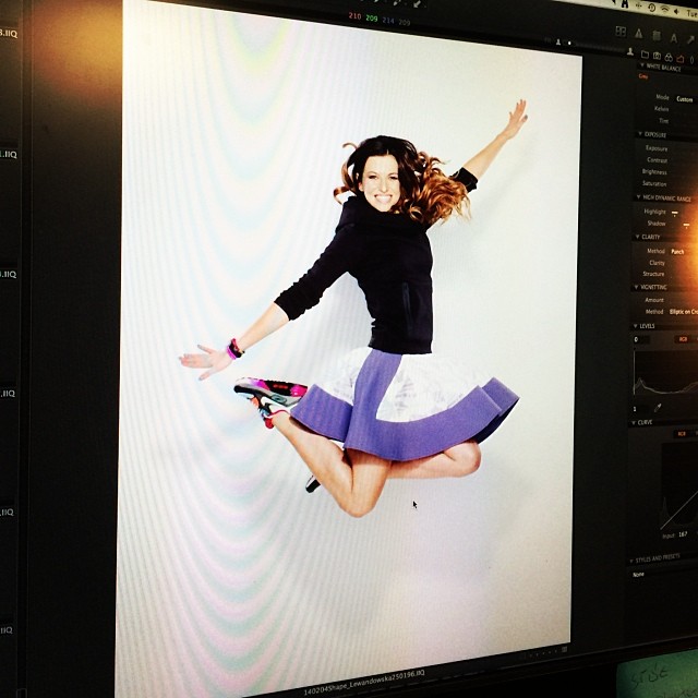 Anna Lewandowska w Shape (FOTO)