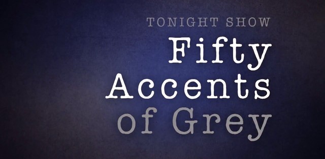 Jamie Dornan wykonuje 50… akcentów Greya (FOTO)