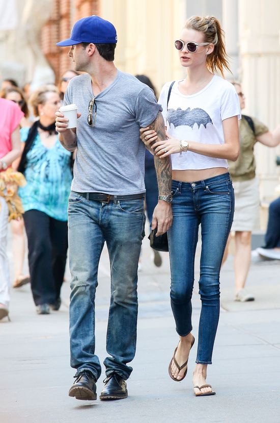 Zakochany Nowy Jork - Adam Levine i Behatii Prinsloo (FOTO)