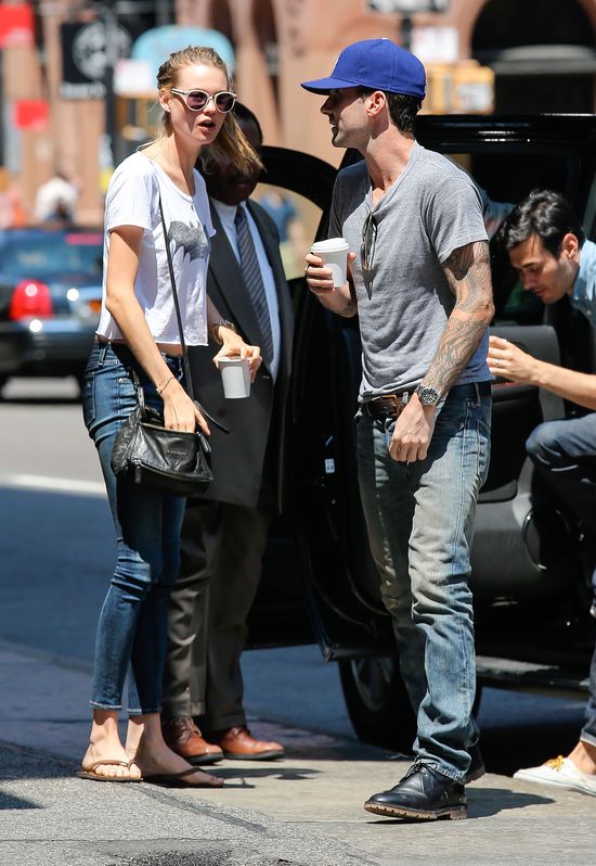 Zakochany Nowy Jork - Adam Levine i Behatii Prinsloo (FOTO)