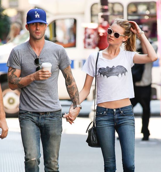 Zakochany Nowy Jork - Adam Levine i Behatii Prinsloo (FOTO)