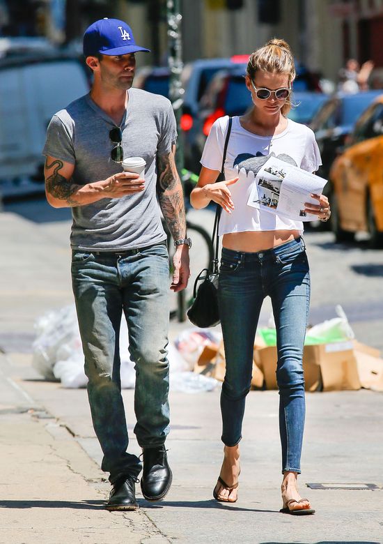 Zakochany Nowy Jork - Adam Levine i Behatii Prinsloo (FOTO)