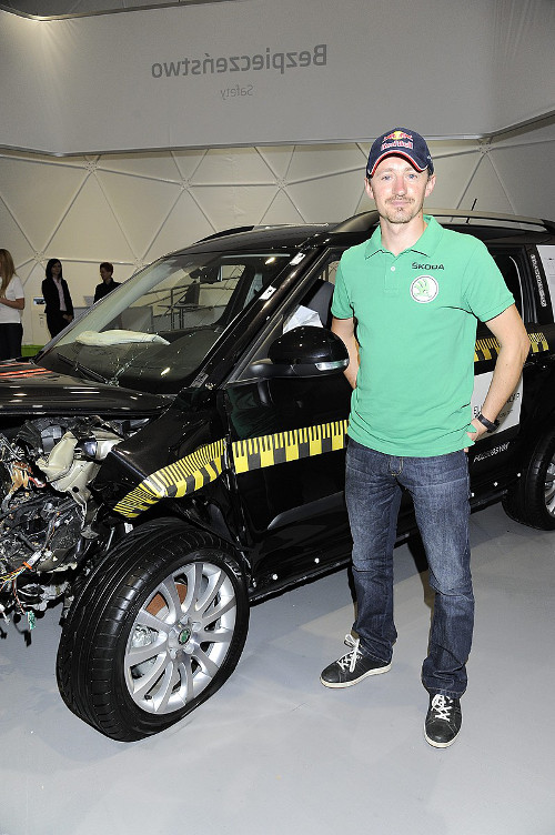 Adam Małysz potrafi odebrać porób cielęcia