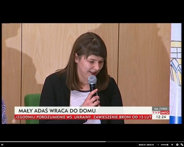 2-letni Adaś wyprowadzony z hipotermii wraca do domu