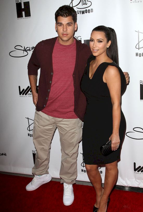 Rob Kardashian kochał się w dzieciństwie w... Kim Kardashian!