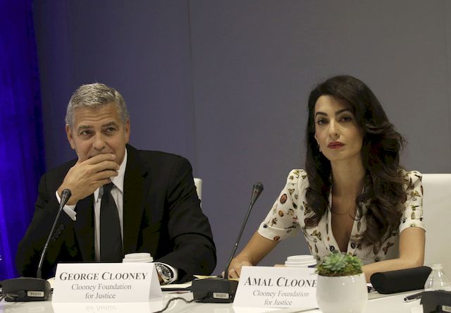 Nie uwierzysz, co zabrania Amal Clooney zabrania Georgowi!