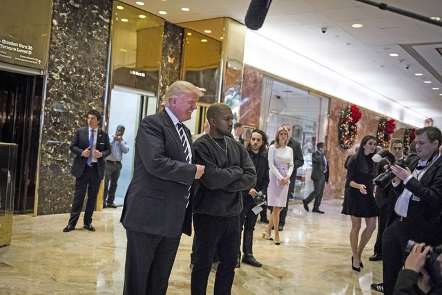 Donald Trump spotkał się z Westem! Kanye nie pamięta, że obraził Kim Kardashian?