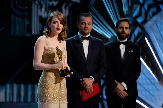 Oscary 2017: Emma Stone reaguje na wpadkę Warrena Beatty'ego! Oscary 2017: Emma Stone reaguje na wpadkę Warrena Beatty'ego!