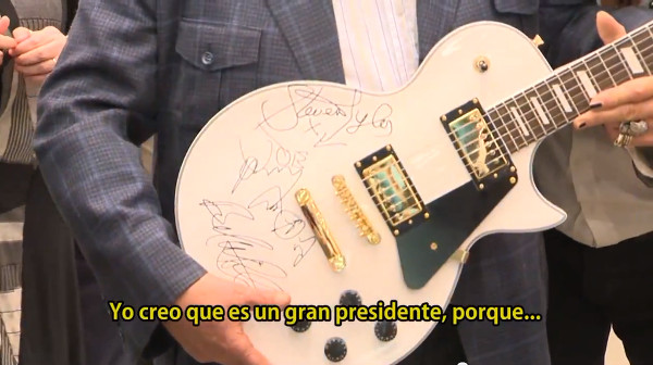 Aerosmith i najbiedniejszy prezydent świata (VIDEO)