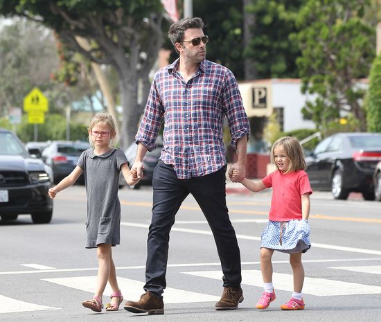 Ben Affleck ze swoimi dziewczynami (FOTO)