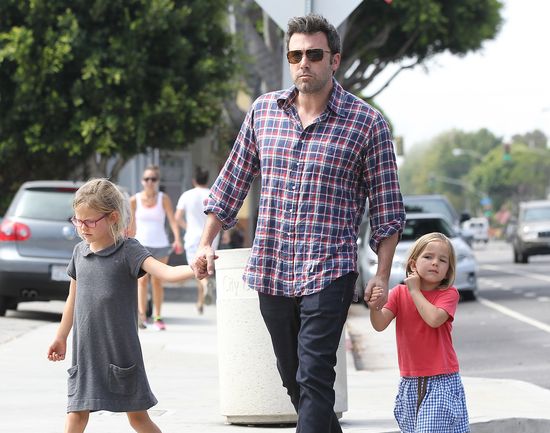 Ben Affleck ze swoimi dziewczynami (FOTO)