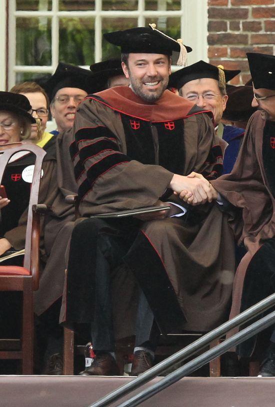 Ben Affleck otrzymał tytuł doktora honoris causa (FOTO) Ben Affleck otrzymał tytuł doktora honoris causa (FOTO)