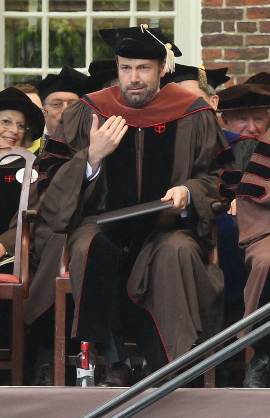 Ben Affleck otrzymał tytuł doktora honoris causa (FOTO) Ben Affleck otrzymał tytuł doktora honoris causa (FOTO)