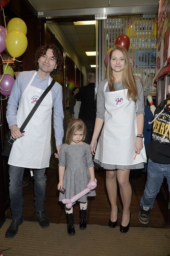 Agata i Piotr Rubik zabrali córeczkę na salony (FOTO)