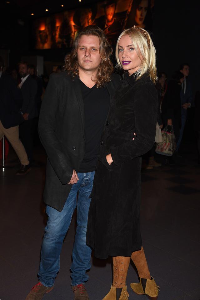 Agnieszka Woźniak-Starak z mężem na premierze (FOTO)