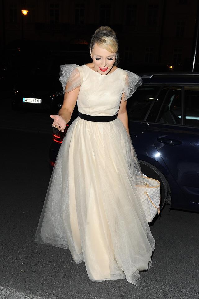 Agnieszce Jastrzębskiej udzielił się weselny klimat? (FOTO)