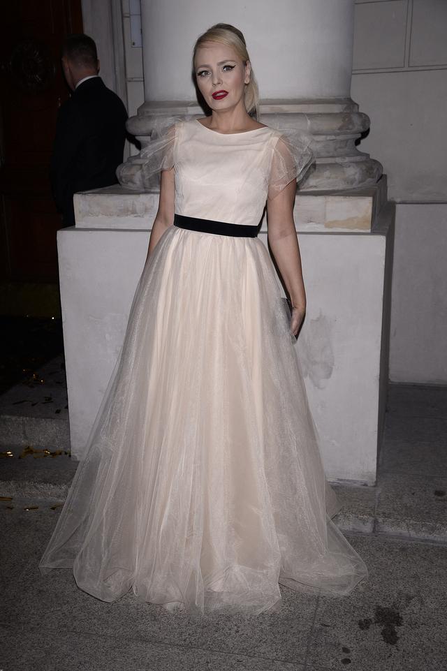 Agnieszce Jastrzębskiej udzielił się weselny klimat? (FOTO)