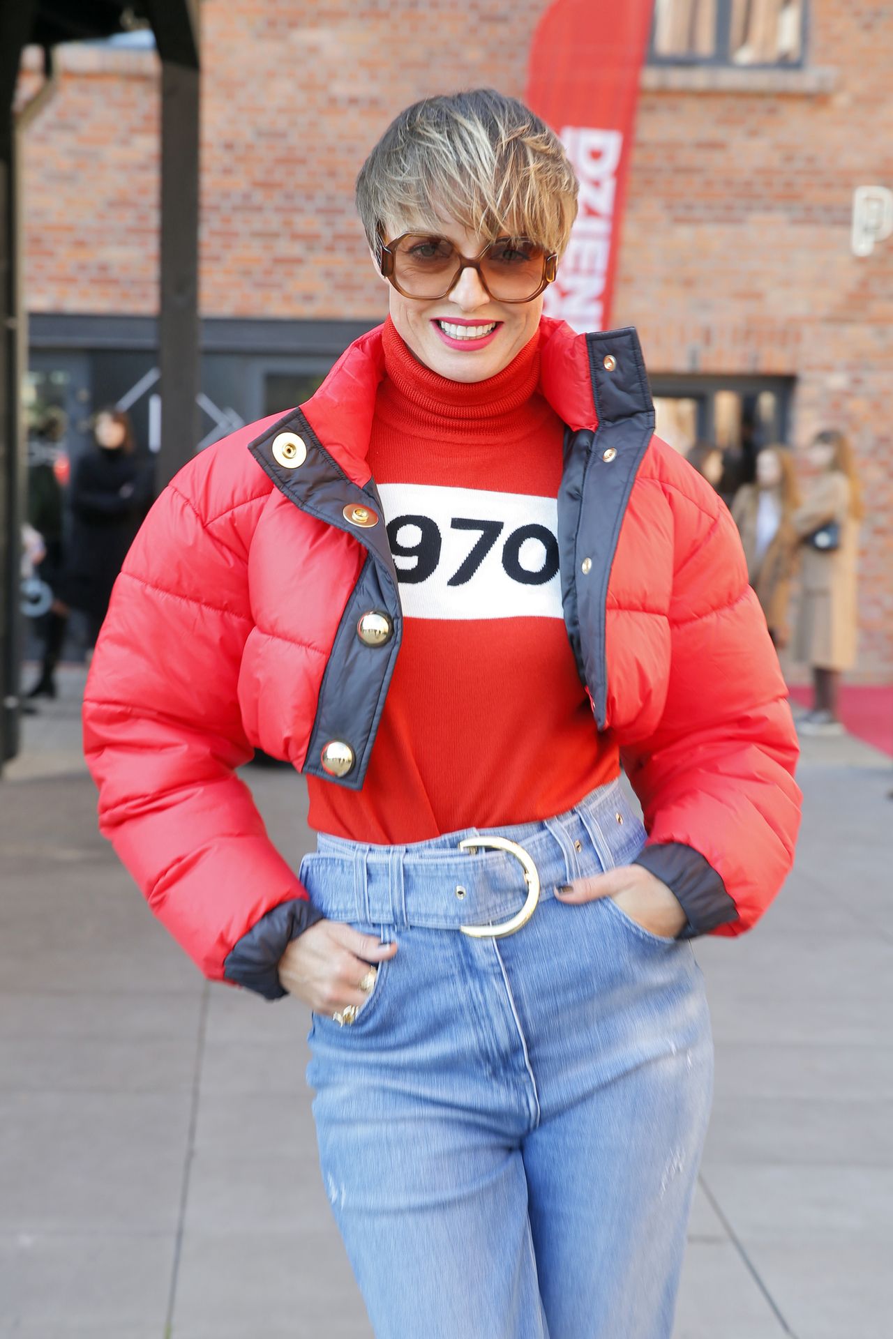 Natalia Siwieci Kasia Sokołowska w mega krótkich puchówkach (ZDJĘCIA)