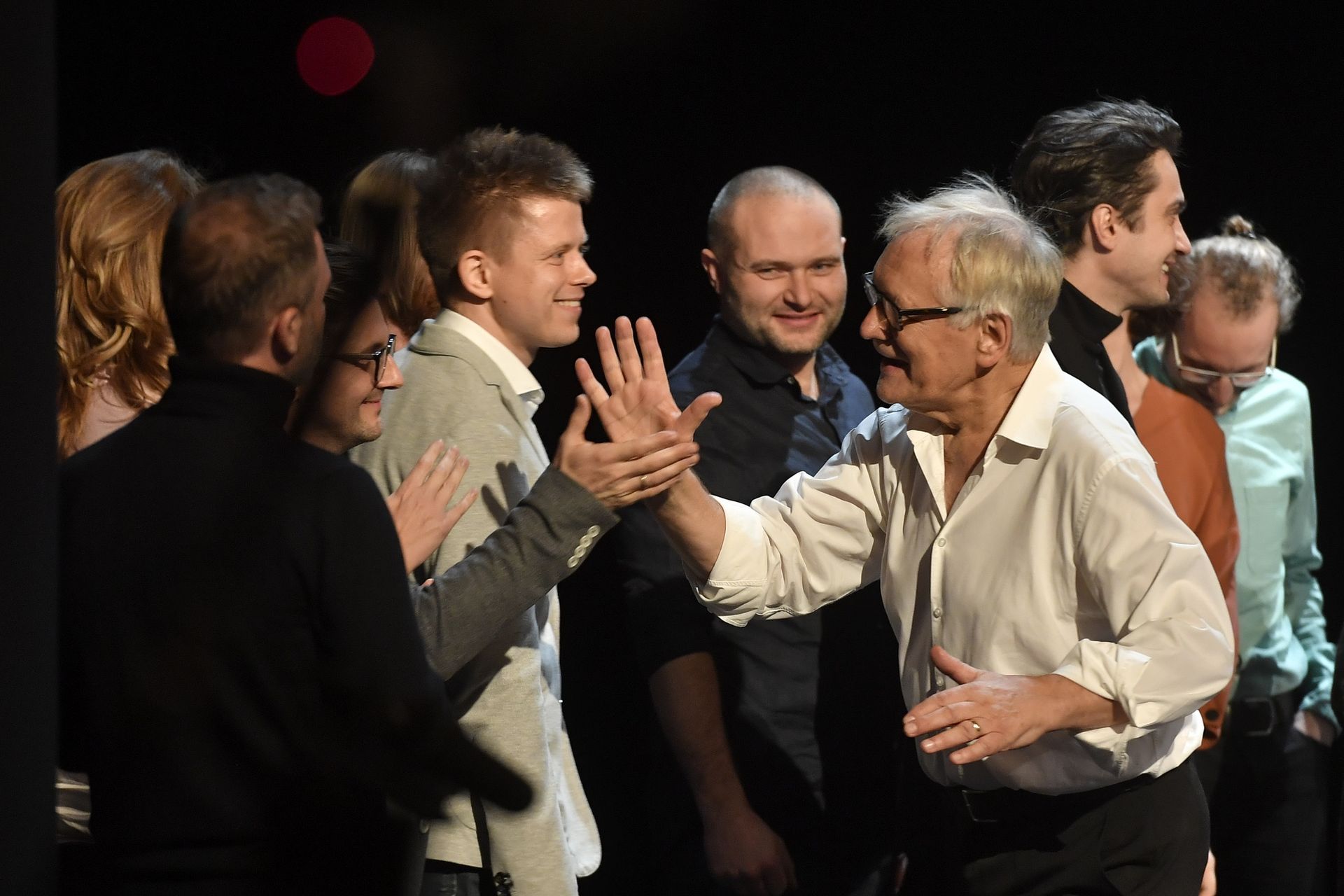 Wojewódzki, Tusk i Żebrowscy na 50-leciu pracy Andrzeja Seweryna (ZDJĘCIA)