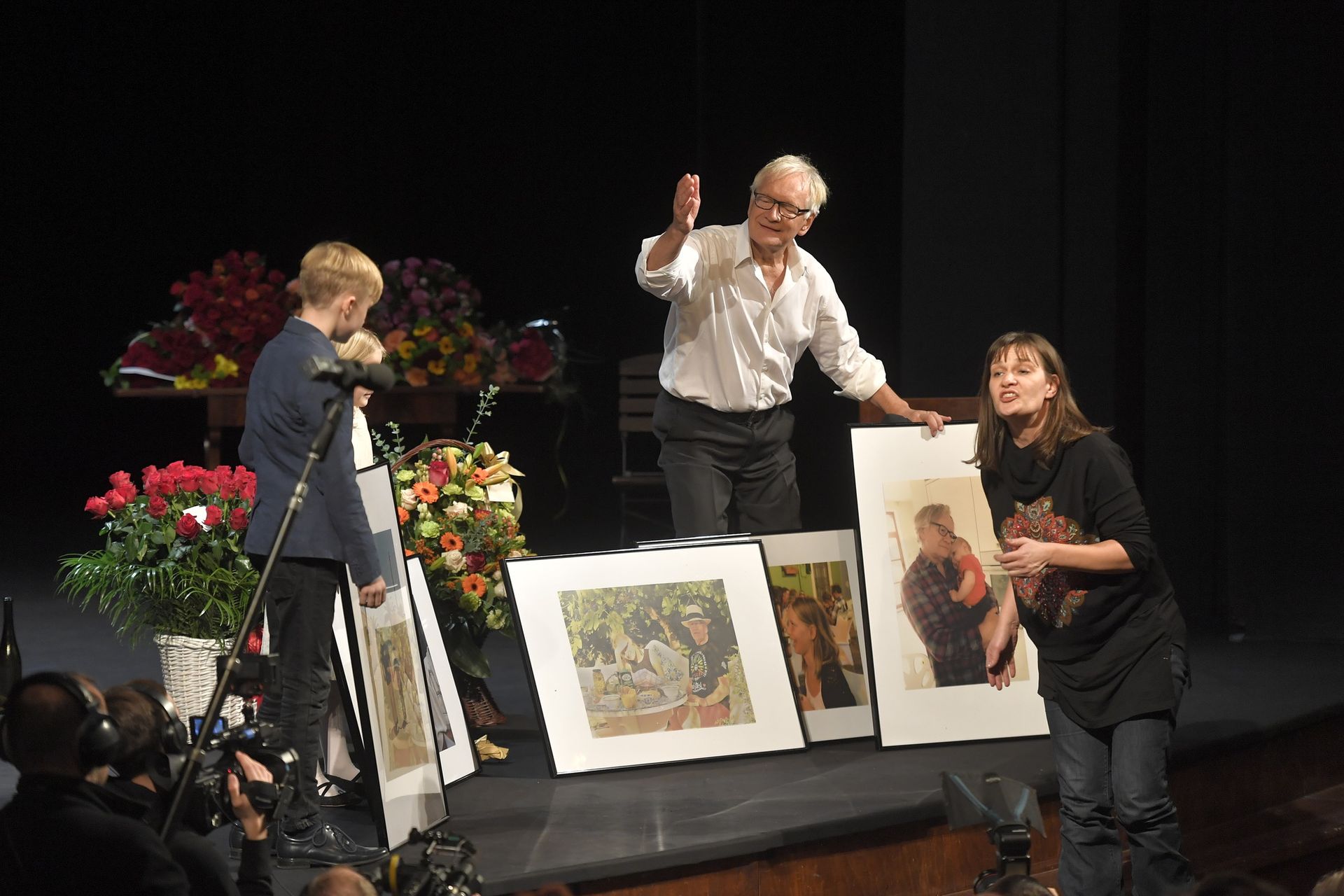 Wojewódzki, Tusk i Żebrowscy na 50-leciu pracy Andrzeja Seweryna (ZDJĘCIA)