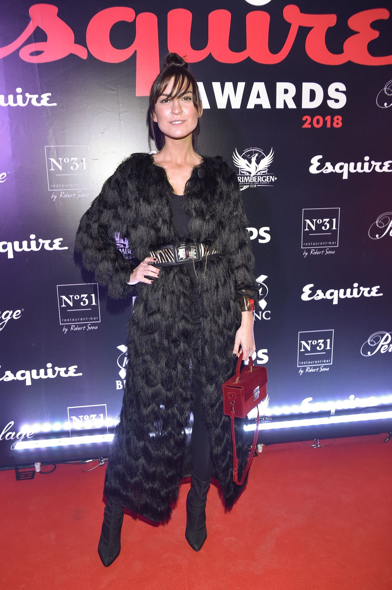 Tomasz Kot, Marcin Prokop, Kuba Przygoński ze statuetkami Esquire Awards