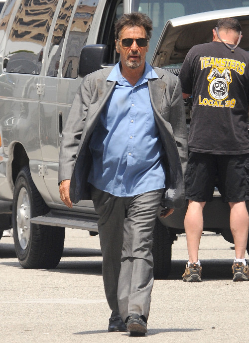 Al Pacino spotyka się z o wiele młodszą blondynką Al Pacino spotyka się z o wiele młodszą blondynką