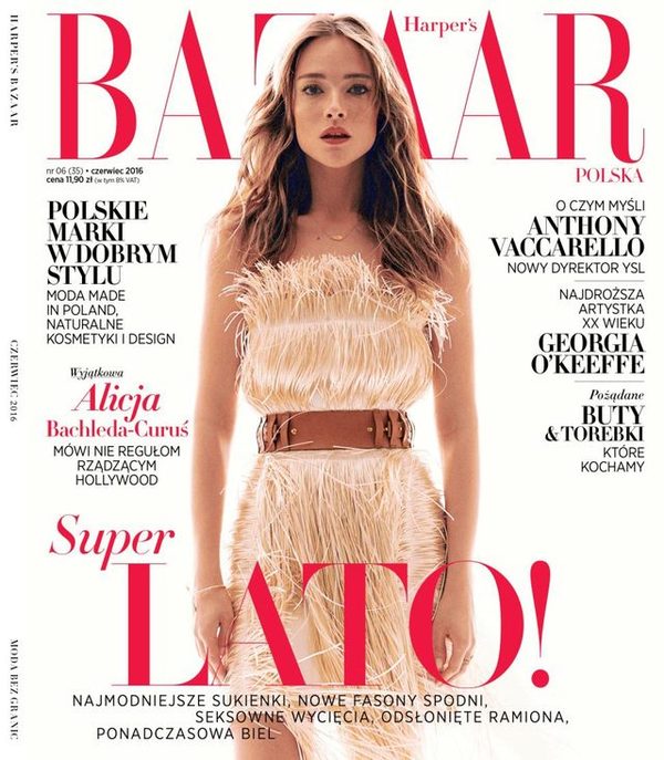 Alicja Bachleda-Curuś w Harper's Bazaar o relacji z Colinem Farrellem 