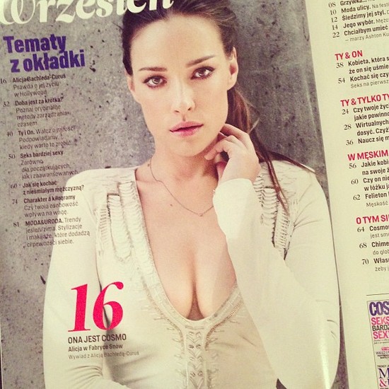 Alicja Bachleda-Curuś w Cosmo o Colinie: To głęboka przyjaźń