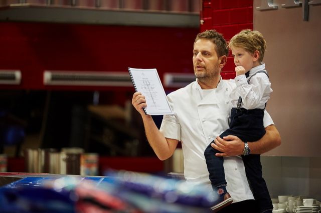 Modest Amaro zabrał synka do Hell's Kitchen (FOTO)