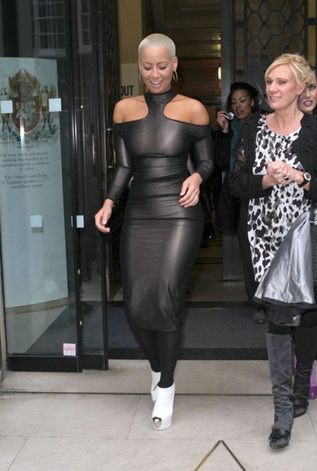 Amber Rose nie odzyskała figury sprzed ciąży (FOTO)