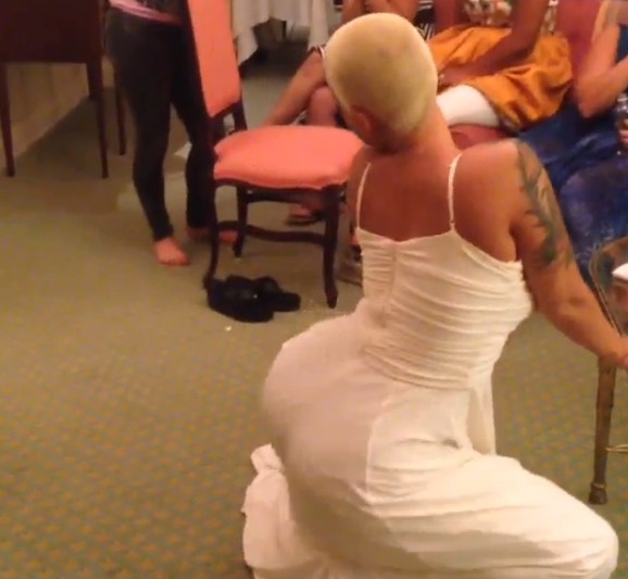 Amber Rose twerka tuż przed swoim ślubem (FOTO)